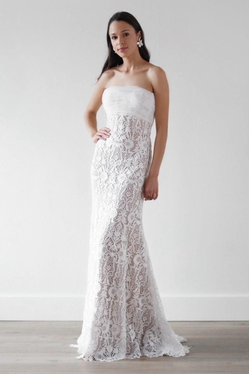 convertible wedding dresses | La Jeune Mariee