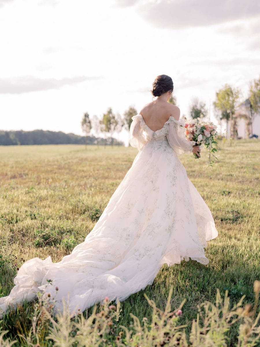 Bridal image from La Jeune Mariee wedding dress boutique in Columbus, Ohio