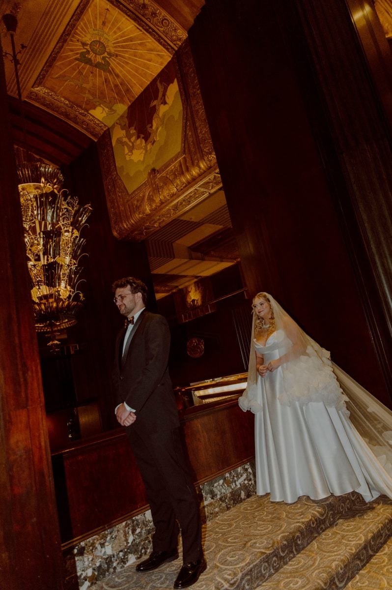 Netherland plaza wedding 