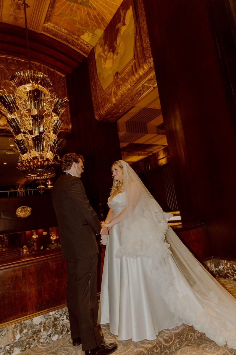 Netherland plaza wedding 