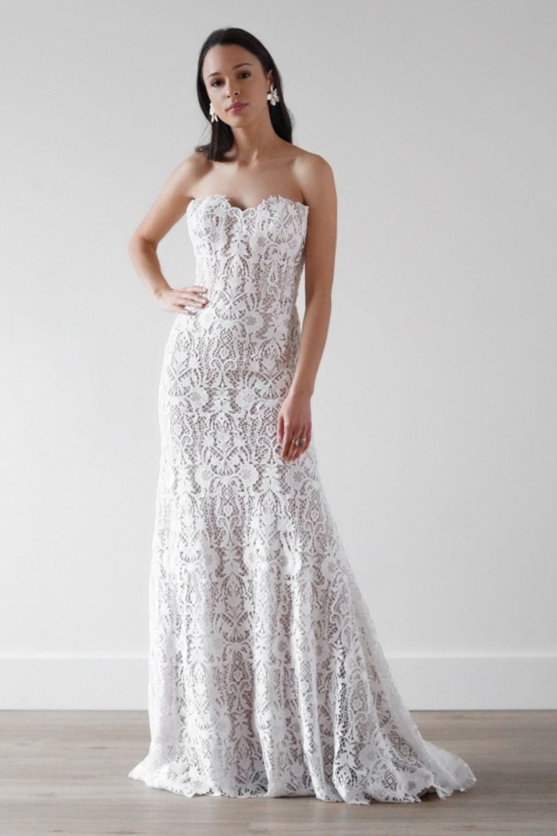 convertible wedding dresses | La Jeune Mariee