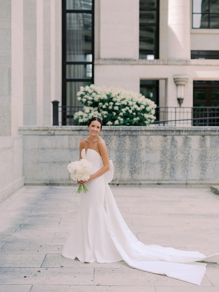St. Mary's and The Westin Columbus wedding day real bride Kelsey 