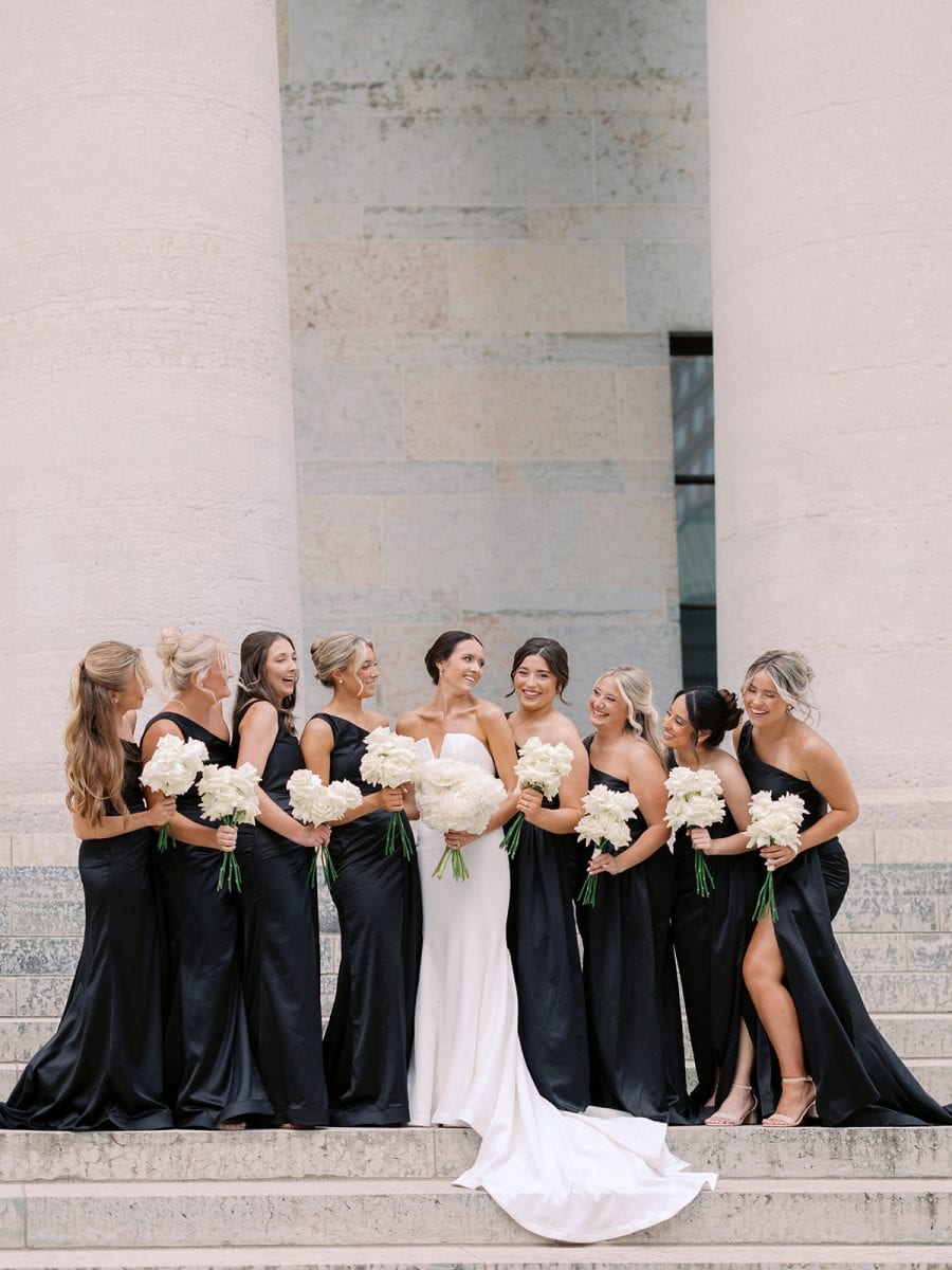 St. Mary's and The Westin Columbus wedding day real bride Kelsey 