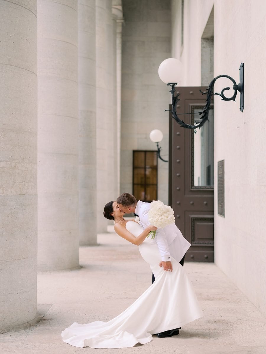St. Mary's and The Westin Columbus wedding day real bride Kelsey 