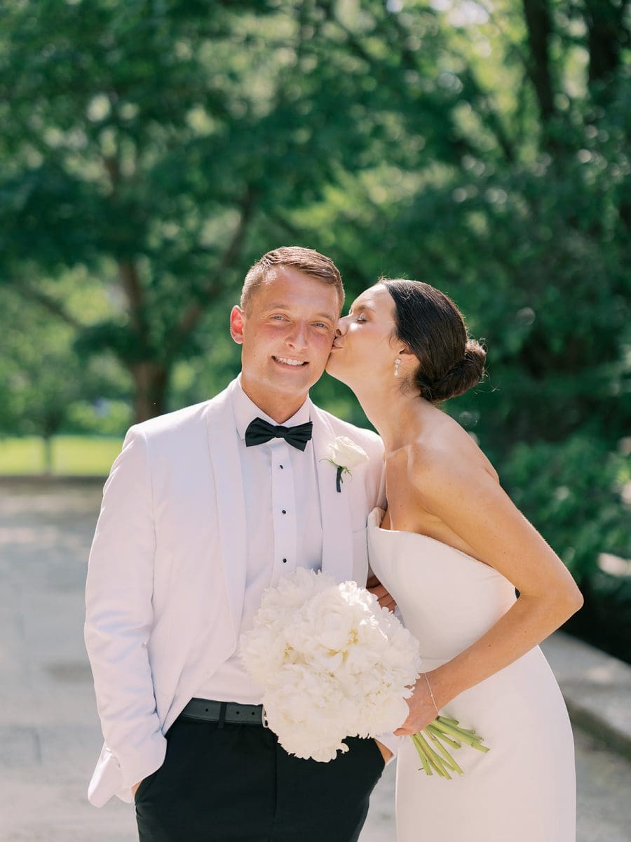 St. Mary's and The Westin Columbus wedding day real bride Kelsey 