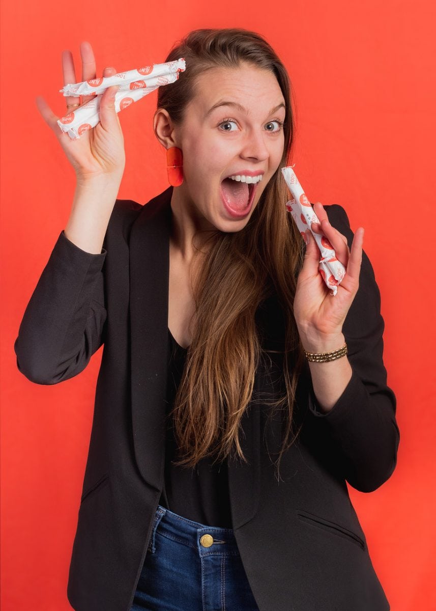 Claire Coder CEO of Aunt Flow