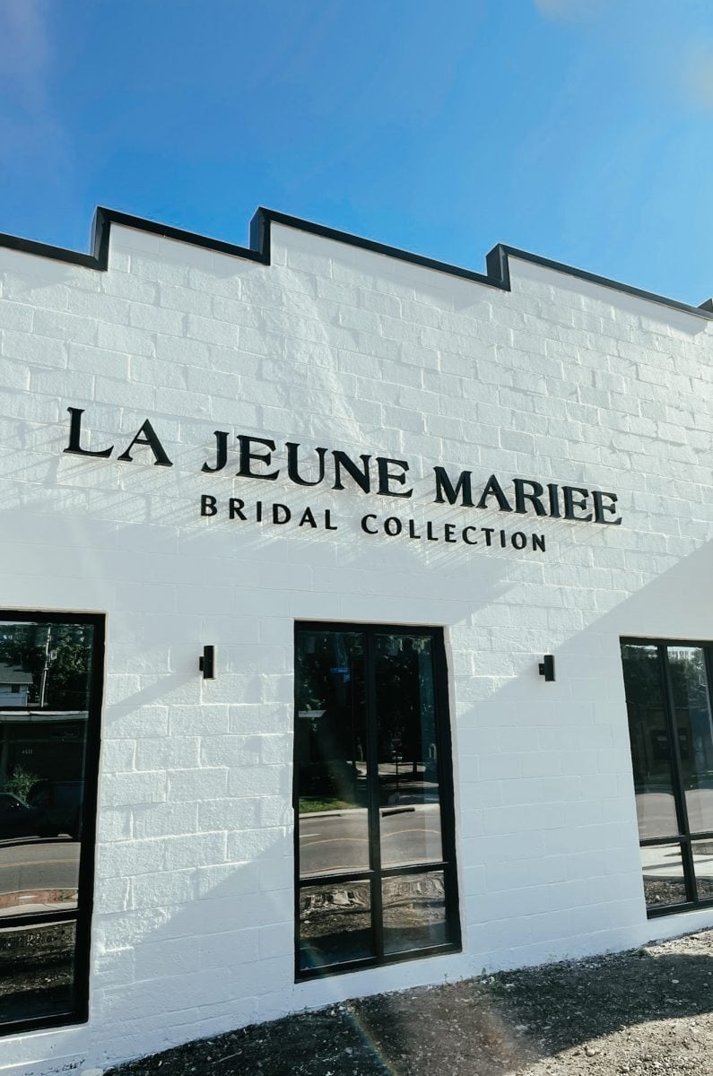 La Jeune Mariee Bridal Collection Grandview Location