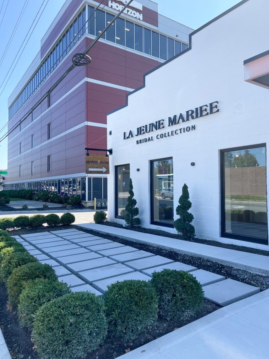 Bridal image from La Jeune Mariee wedding dress boutique in Columbus, Ohio