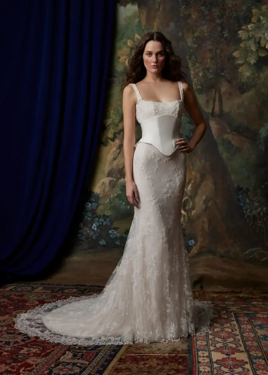 ines di santo giotto wedding dress