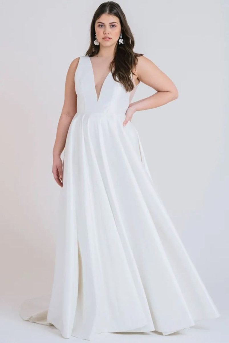 plus size ball gown wedding dresses