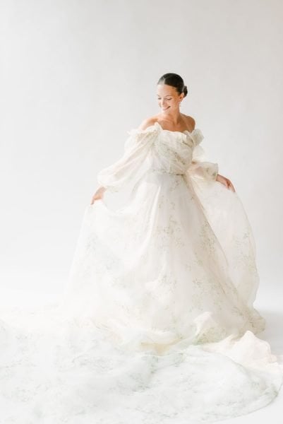 Monique Lhuillier Bloom feminine wedding dress