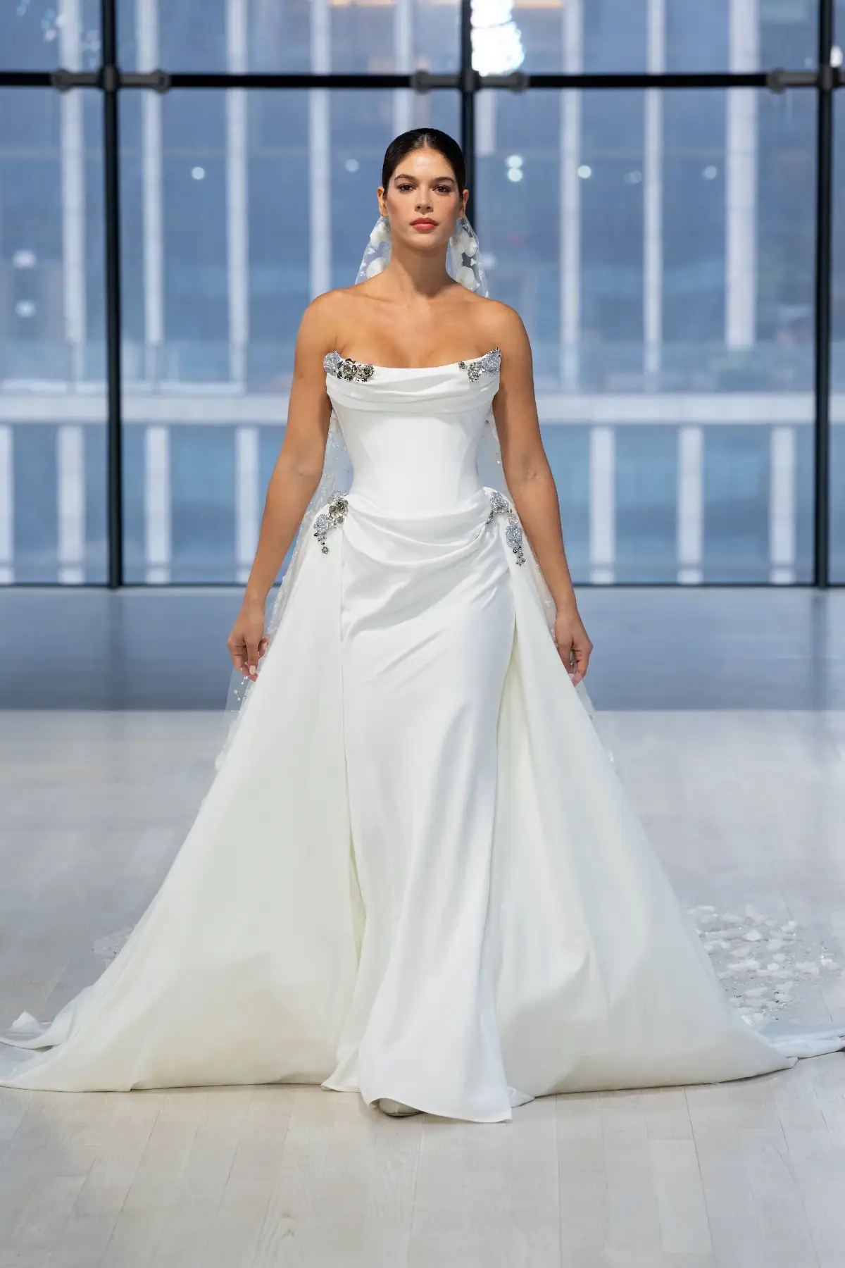 Nicole + Felicia NF128 wedding dress