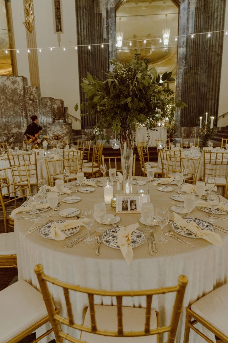 Netherland plaza wedding 