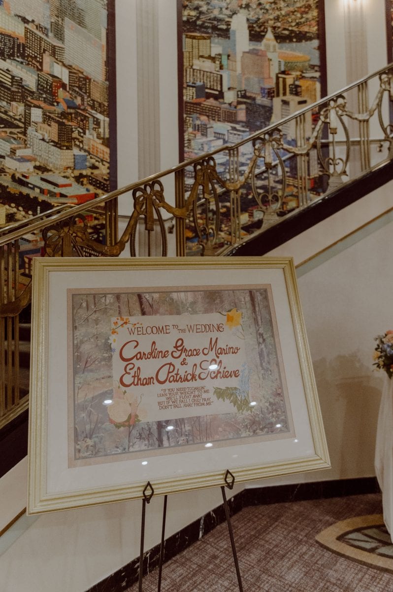 Netherland plaza wedding 