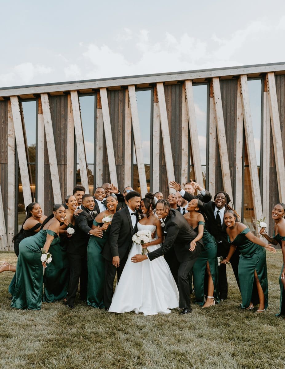 Jorgensen Farms wedding day