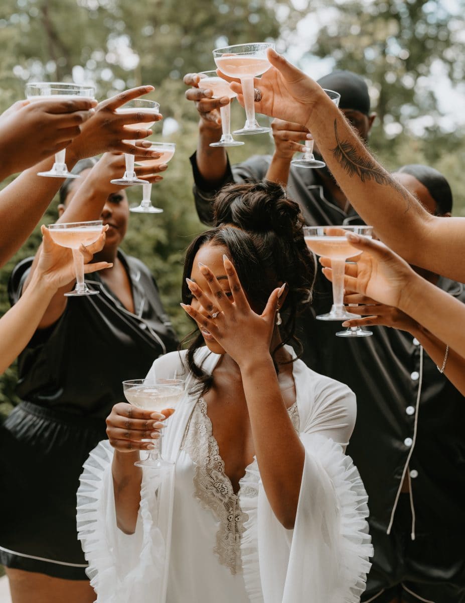 Jorgensen Farms wedding day 