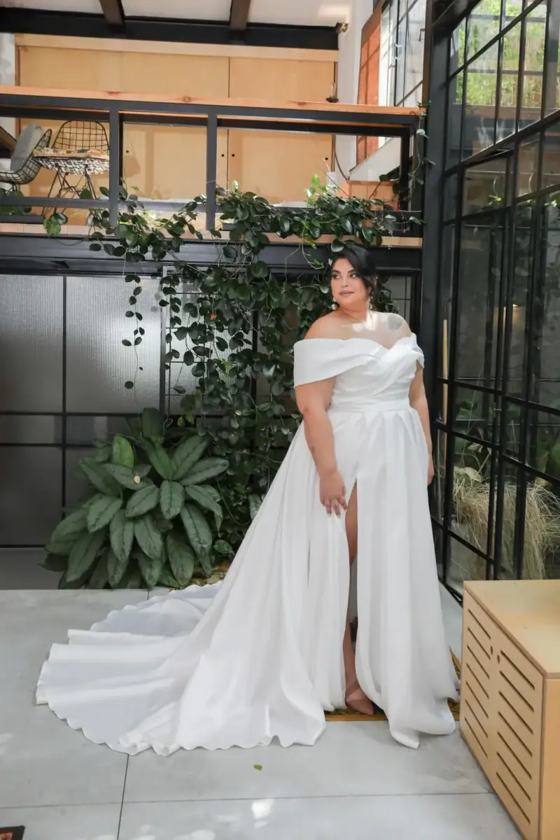 studio levana plus size wedding dress