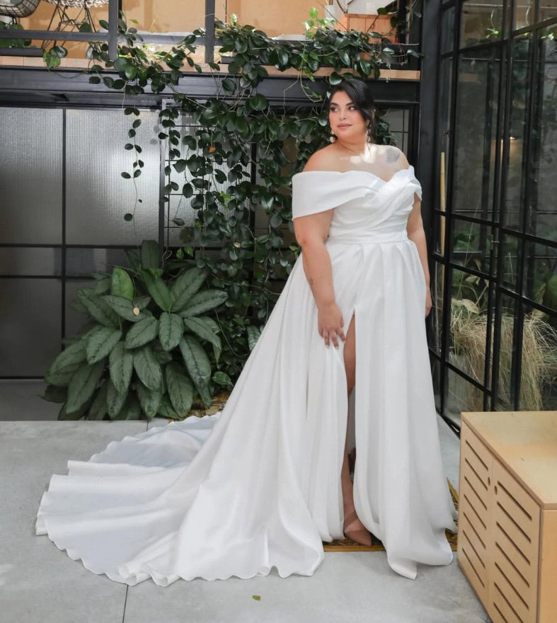 studio levana plus size wedding dress