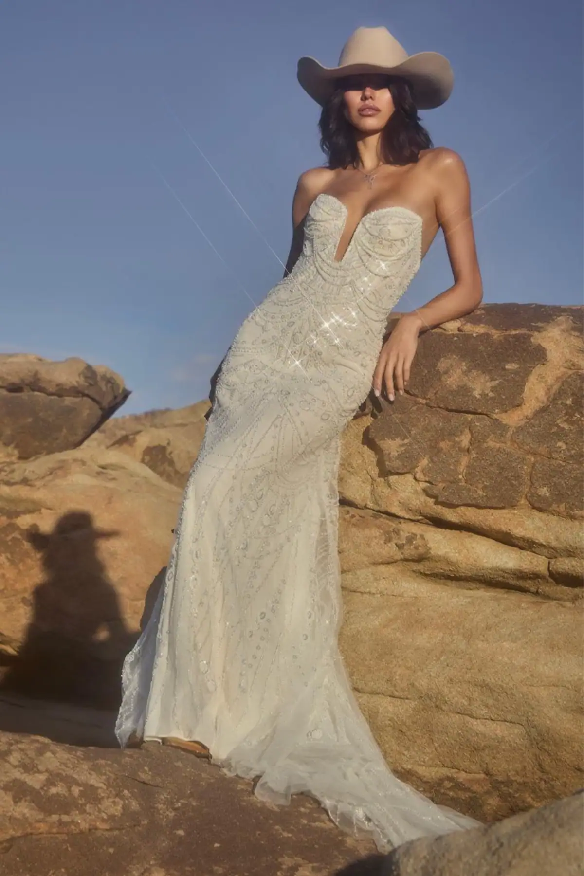willowby by watters petra strapless wedding dress with notched neckline and pearl details