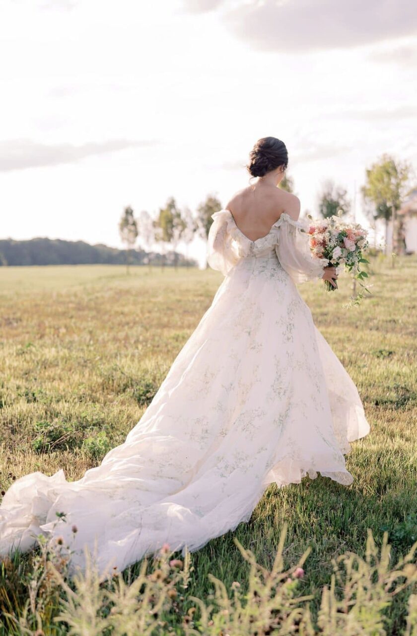 Bridal image from La Jeune Mariee wedding dress boutique in Columbus, Ohio