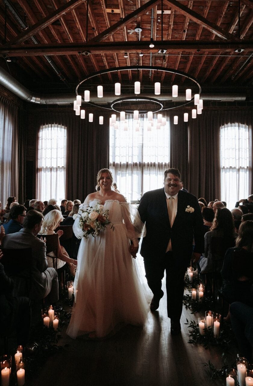 High line car house wedding