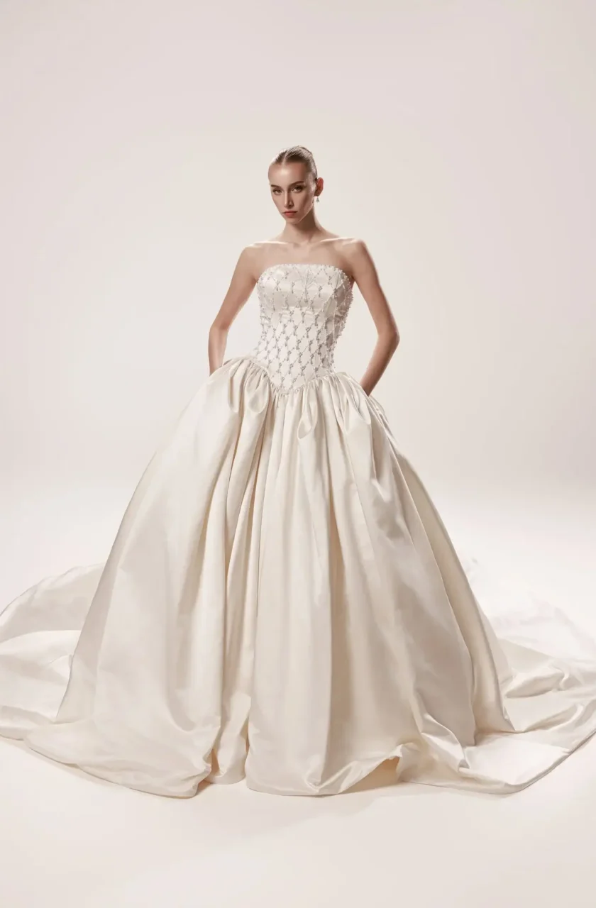 Bridal image from La Jeune Mariee wedding dress boutique in Columbus, Ohio