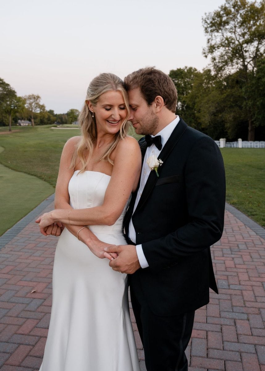 scioto country club wedding real bride halle