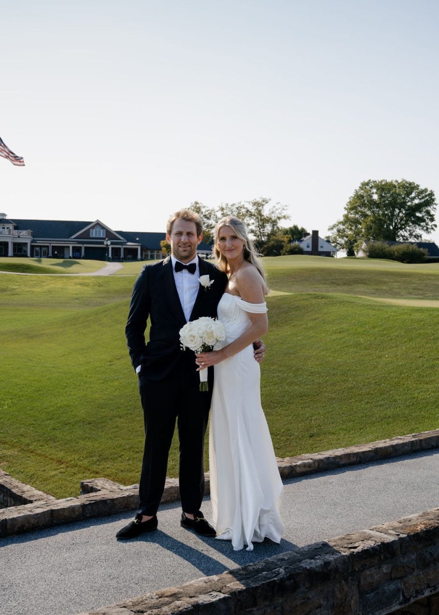 scioto country club wedding real bride halle