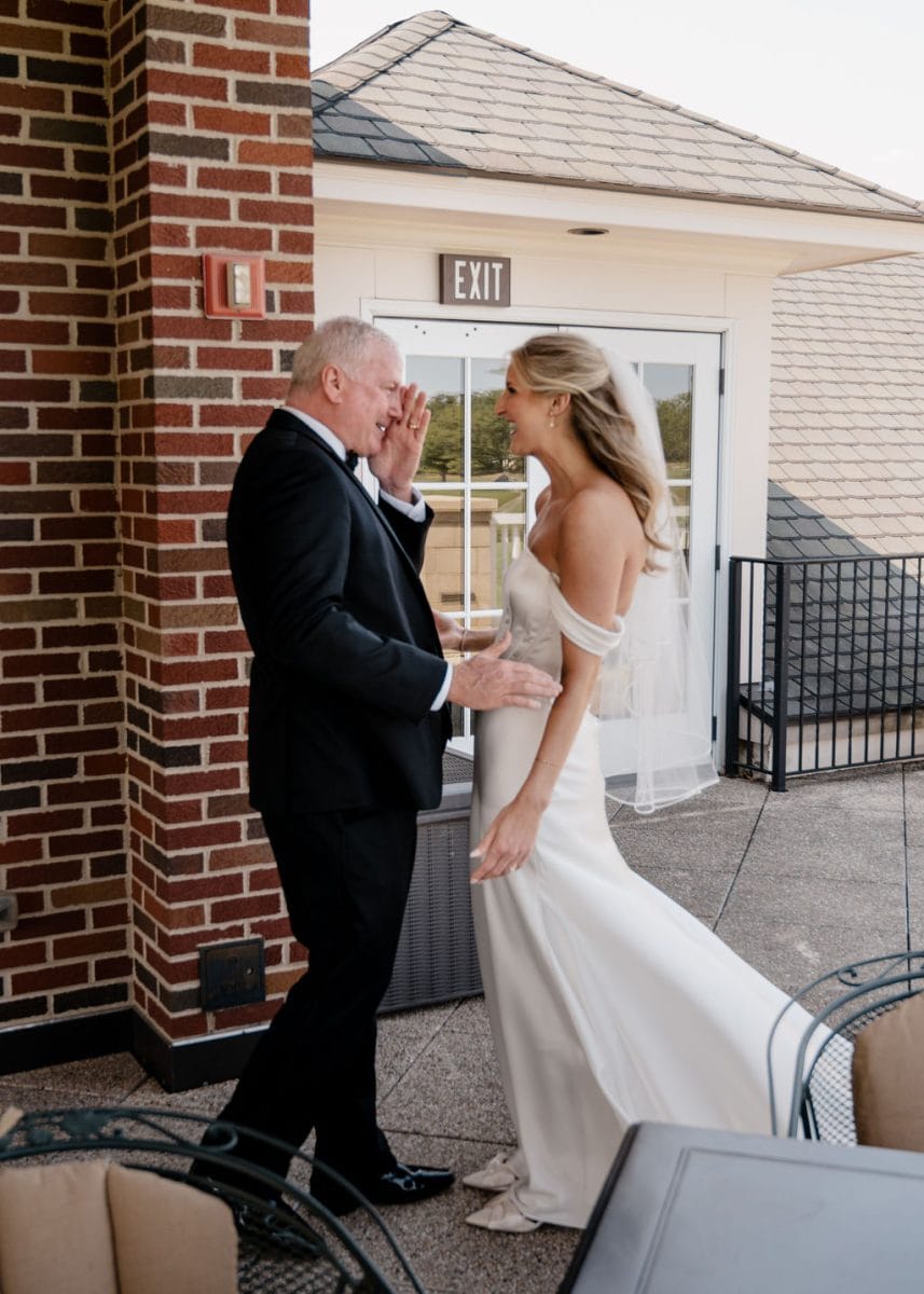 scioto country club wedding real bride halle