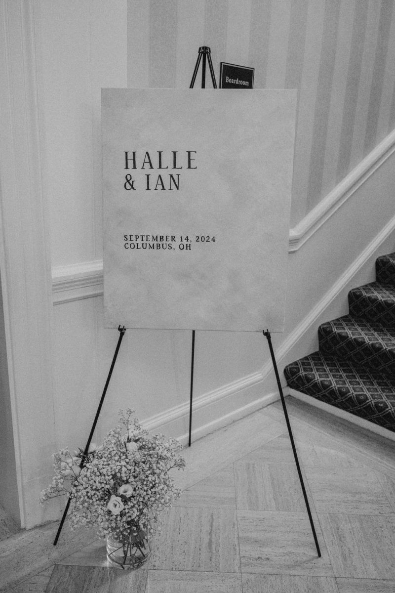 scioto country club wedding real bride halle