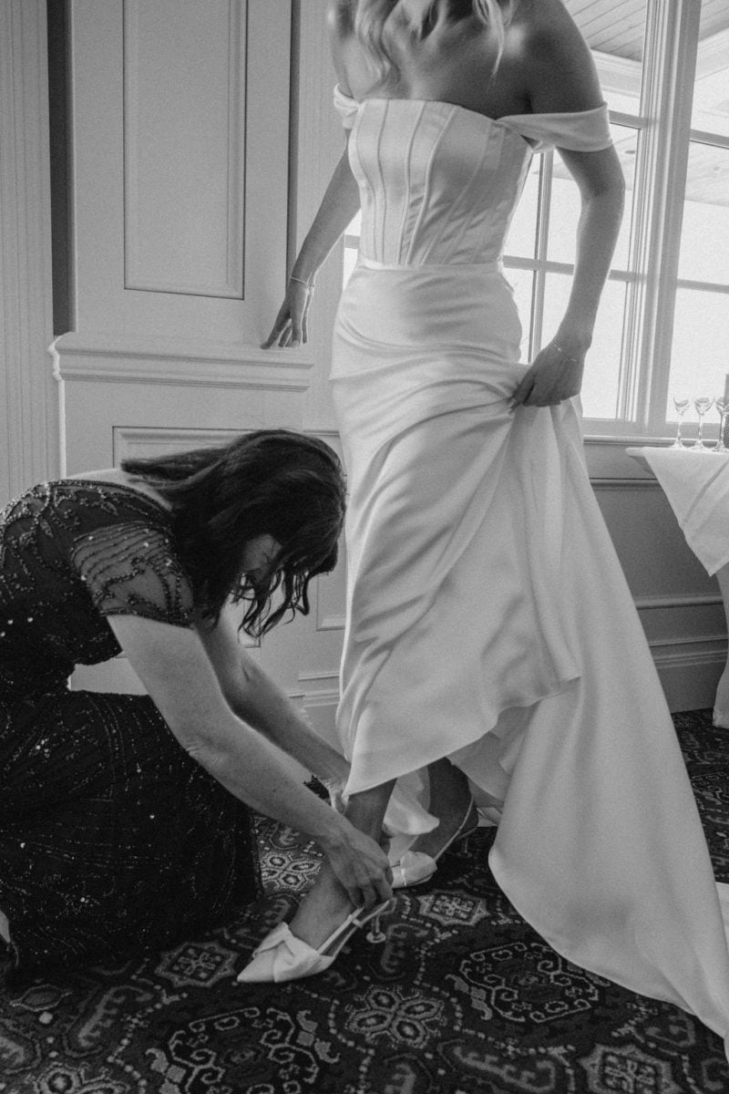 scioto country club wedding real bride halle