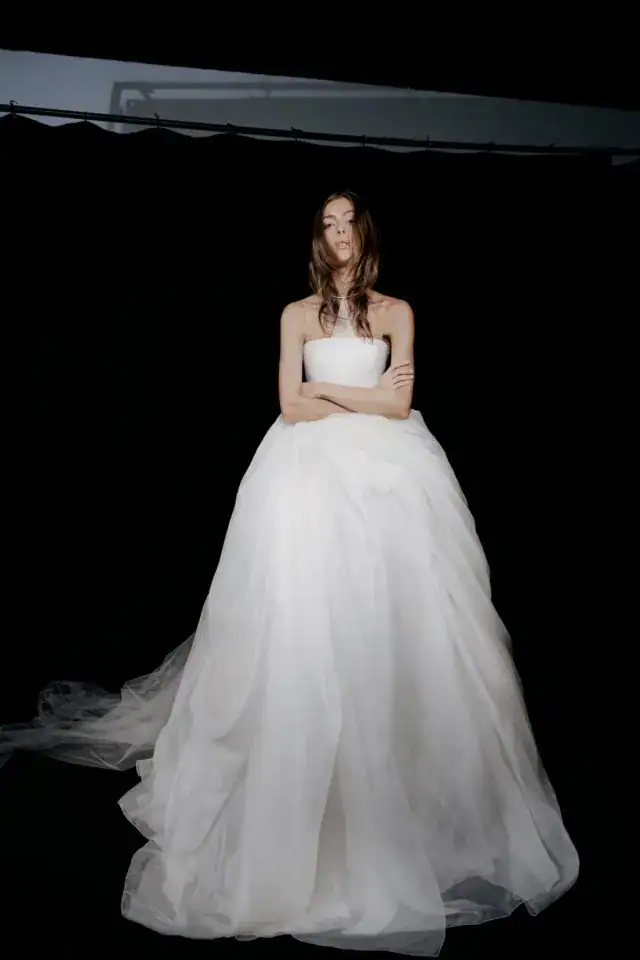 Vera Wang ball gown wedding dress