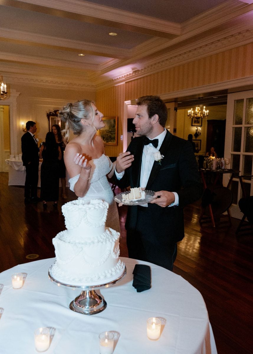 scioto country club wedding real bride halle