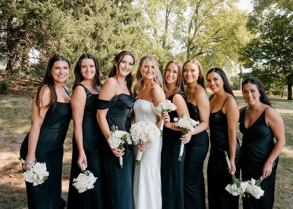 scioto country club wedding real bride halle
